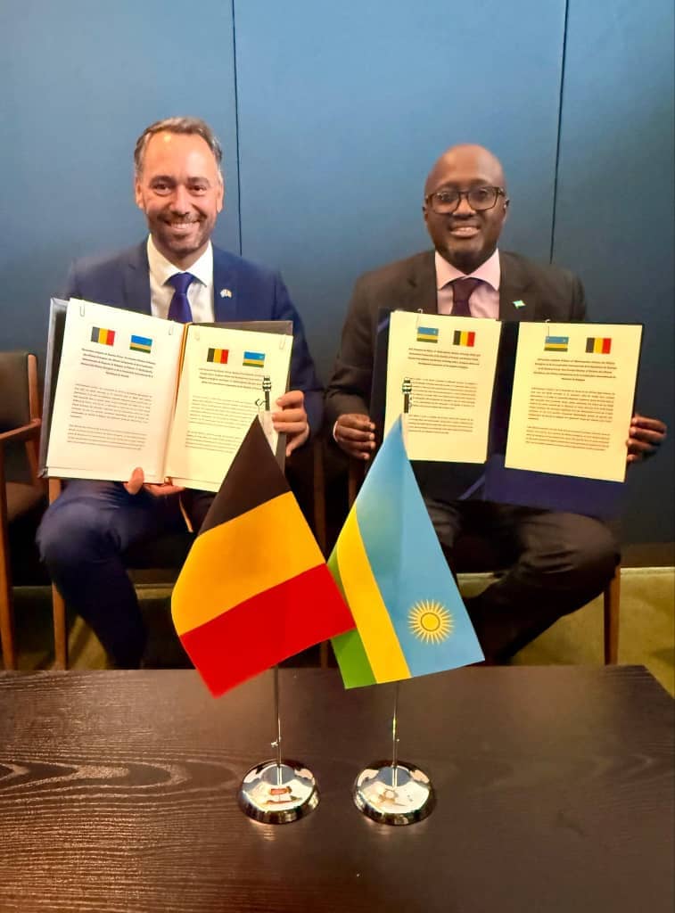 Rwanda n’u Bubiligi byongeye kubyutsa umubano w’ibihugu byombi
