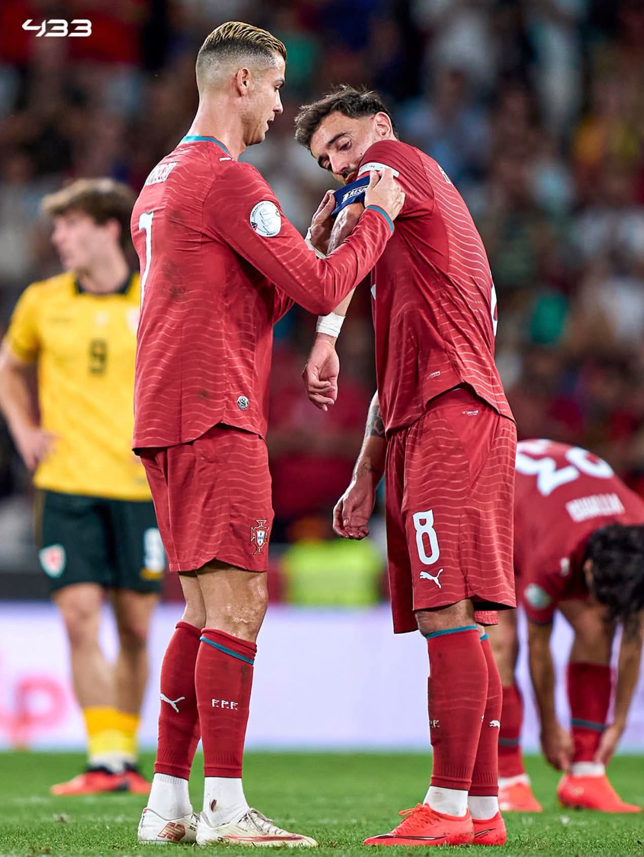 Bruno Fernandes yahawe igitambaro cya kapiteni wa Portugal