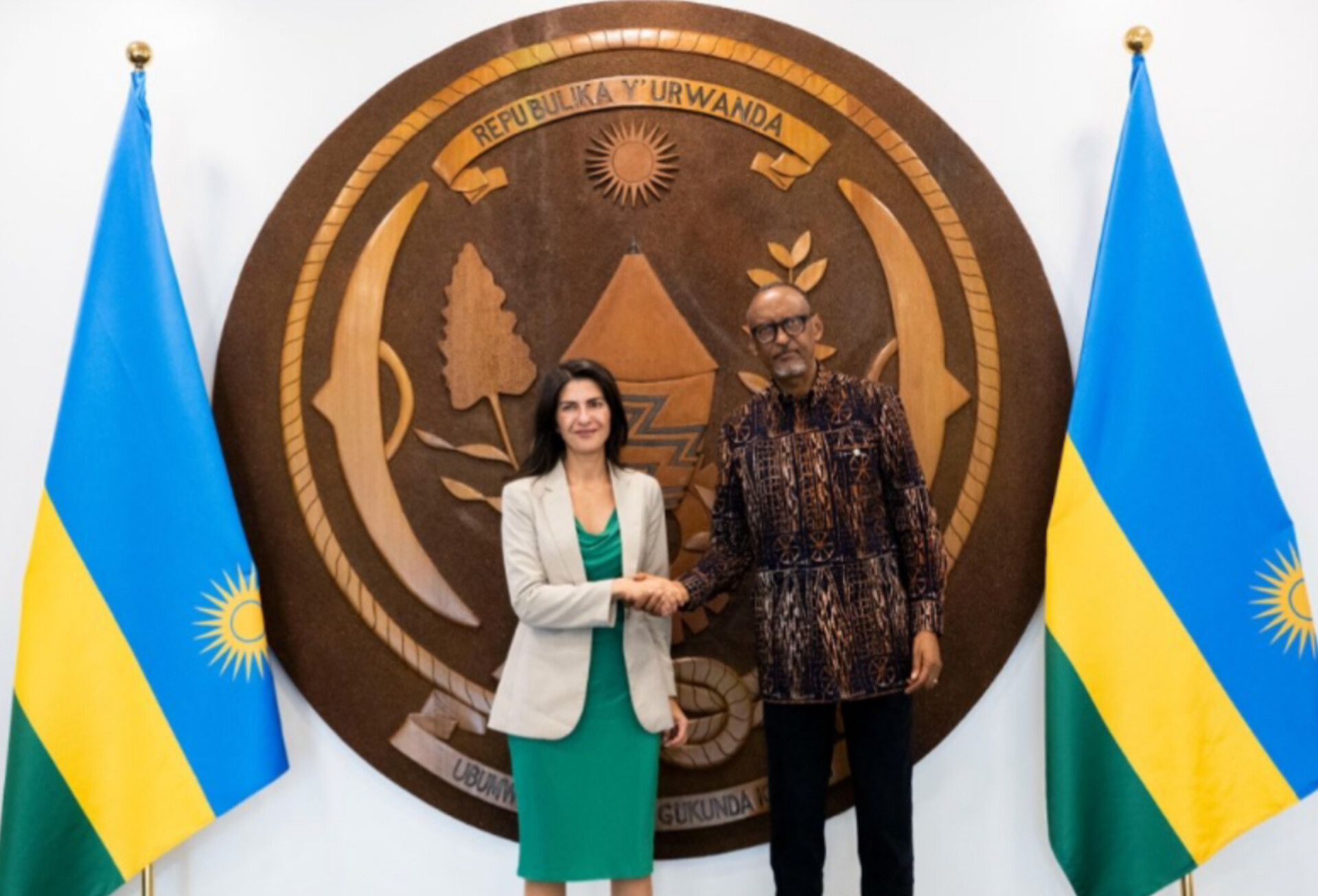 Perezida Kagame yakiriye intumwa y’u Budage, dore icyo baganiriyeho